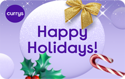 Happy Holidays Purple - Personalised